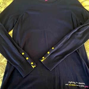 Lilly Pulitzer Navy Sweater